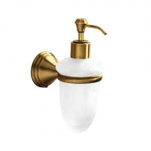 ROMANCE drzac za tecni sapun bronze
