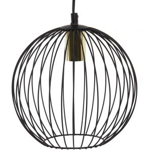 BLACK CEILING luster 24x24x24