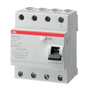FID SKLOPKA 25/0,03A, 30mA, 4P, ABB - FH204AC-25/0,03