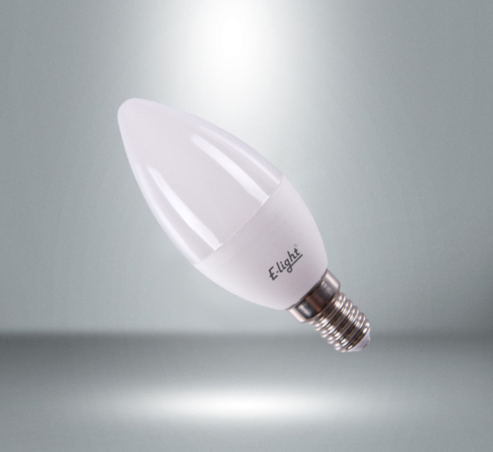 LED SIJALICA E-LIGHT C37 5W E14 3000K - 100738