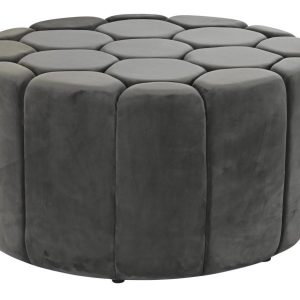 SCANDI tabure 85X85X48 - sivi