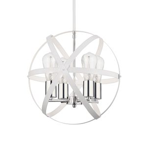LUSTER CHESTER ML-6303-5 D500 BIJELI - 010734