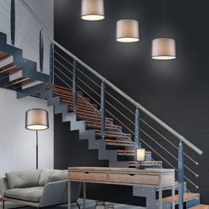BURTON stona lampa crna mat 12x28cm, 1x E14 · max. 28W
