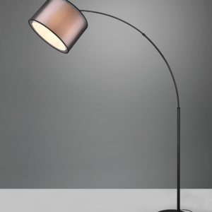 BURTON podna lampa crna mat 35x171cm 1x E27 · max. 10W