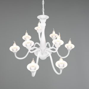 ELSA luster bijeli mat 72x150cm, 9x E14 · max. 40W