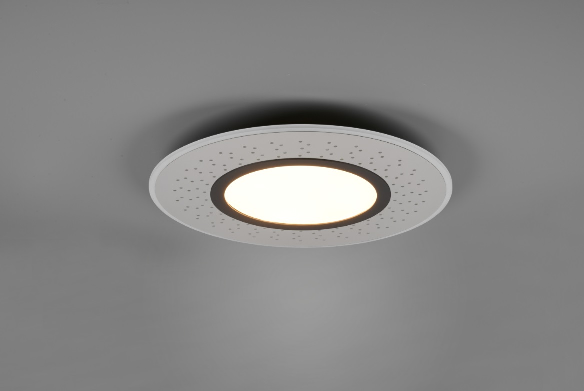 VERUS plafonjerka nikl/mat 49cm, 1x SMD LED, 44W