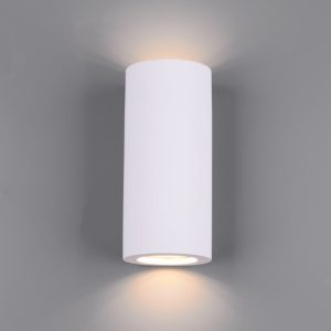 ZAZOU zidna lampa bijela 7x16cm, 2x GU10 · max. 10W
