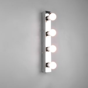 THEATRO zidna lampa hrom 55x6cm, 4x E27 · max. 10W