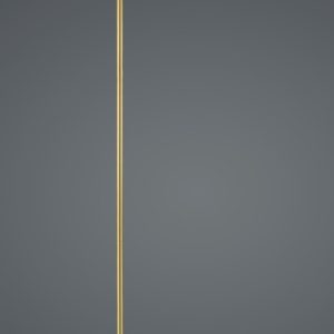 PURE podna lampa brass mat 25x150cm, 1x E14 · max. 28W