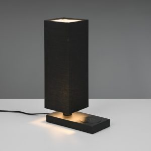 HALEY stona lampa crna 10x35cm, 1x E14 · max. 40W