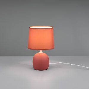 MALU stona lampa orange 16x26cm, 1x E14 · max. 40W