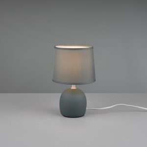 MALU stona lampa zelena 16x26cm, 1x E14 · max. 40W