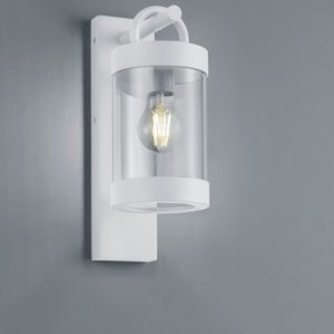 SAMBESI zidna lampa bijela mat vanjska 12x33cm, 1x E27 · max. 28W