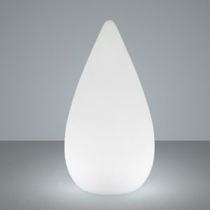 PALMAS stona lampa bijela vanjska 20x38cm, 1x SMD LED, 1,5W · 1x 45lm, 3000K