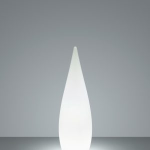 PALMAS podna lampa bijela vanjska 25x80cm, 1x SMD LED, 3W · 1x 90lm, 3000K