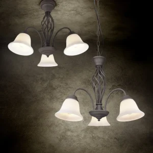 RUSTICA visilica rusty 55x150cm, 3x E14 · max. 40W