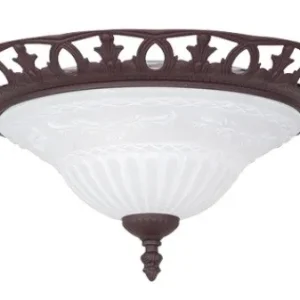 RUSTICA plafonska lampa rusty 38x16cm, 2x E27 · max. 60W