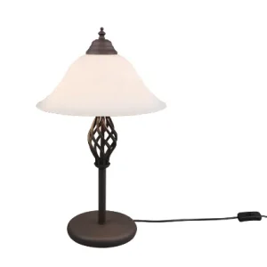 RUSTICA stona lampa rusty 31x50cm, 2x E14 · max. 40W