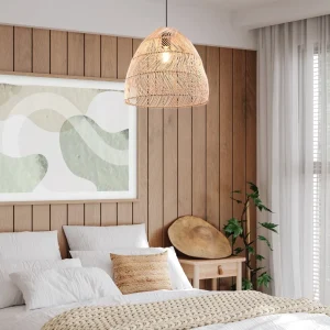 RIKE visilica natural rattan 35x150cm, 1x E27 · max. 40W