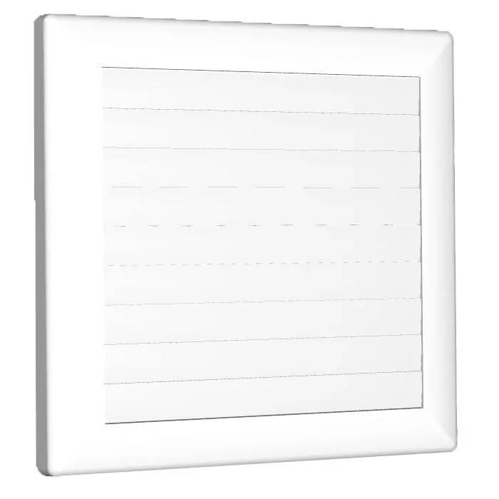 VENT. REŠETKA SA KANAPOM PODESIVA 80-150mm BIJELA airROXY