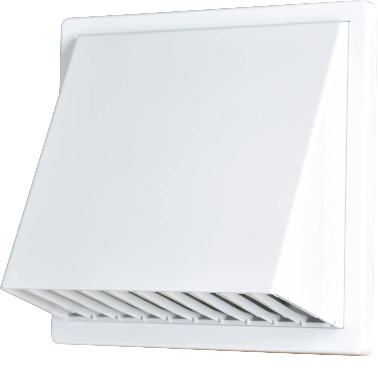 VENT. REŠETKA SA KLAPNOM PODESIVA 80-150mm BIJELA airROXY