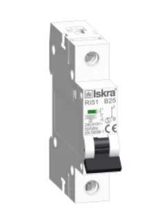 AUTOMATSKI OSIGURAČ 25A B 1P ISKRA - RI51 B25