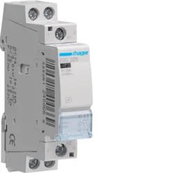 KONTAKTER 25A, 2K.O, 230V HAGER - ESC225