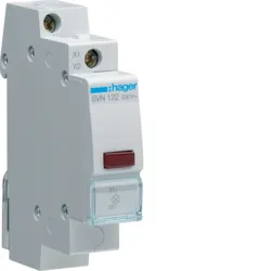 LED SIGNALIZATOR, CRVENA, 230VAC HAGER - SVN122