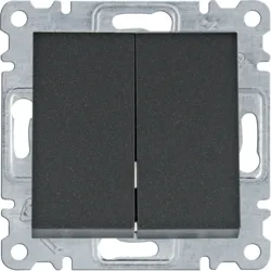 PREKIDAČ SERIJSKI - CRNI HAGER - WL0043