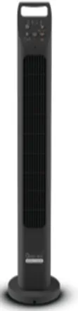 VENTILATOR SA TAJMEROM CRNI VERTIKALNI 50W
