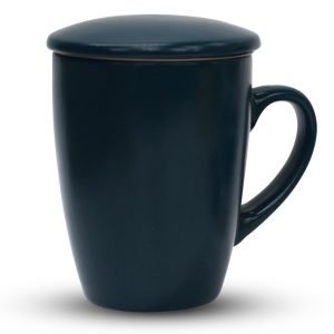 ŠOLJA SA INFUZEROM I POKLOPCEM 325ML - Crna