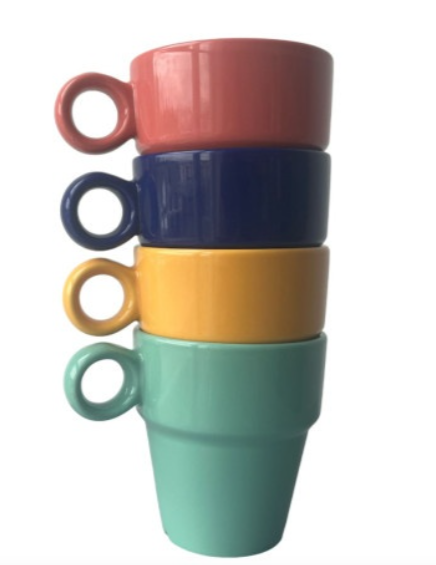 SET KERAMIČKIH ŠOLJA 4/1 250ml, fi8cm- TCM-S382