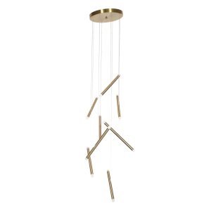 VISILICA LED VIVIEN ML-2393-8S ZLATNA - 011577
