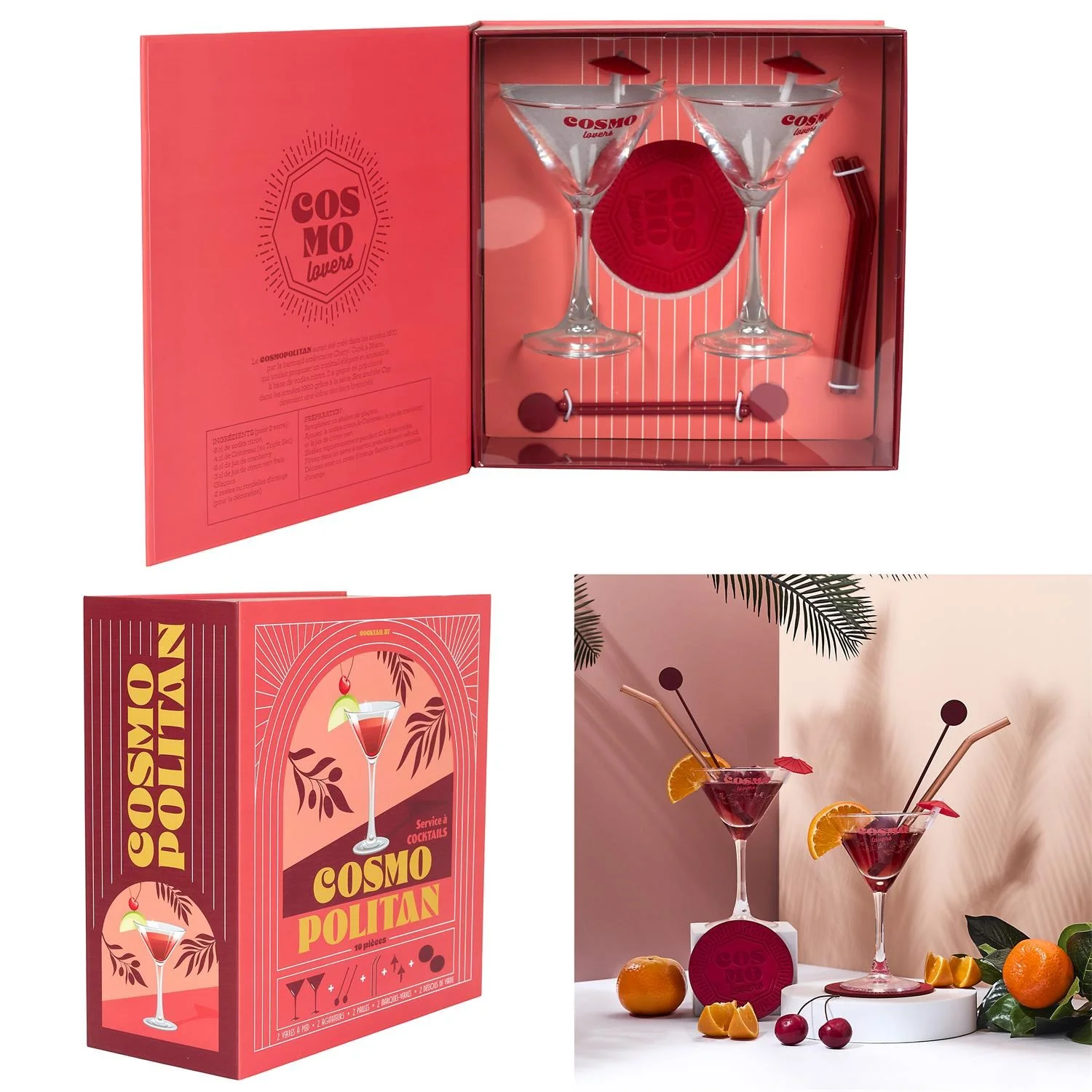 POKLON SET BOOK COCTAIL COSMOPOLITAN 10/1 KV7409